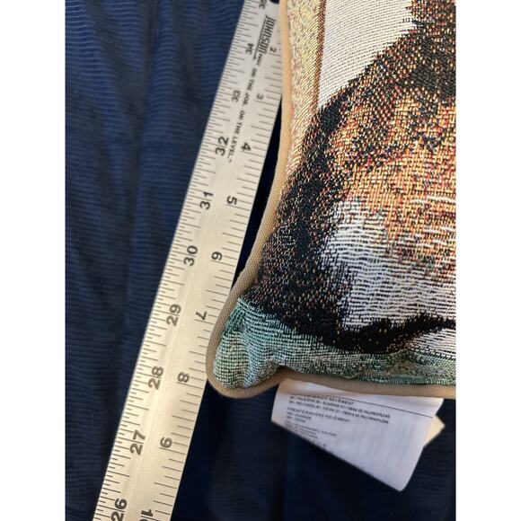 Vintage Cat Tapestry Pillow Never Trust Anyone Who Doesn't Like Cats 11X8 New - Picture 7 of 7